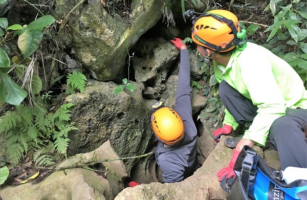 Climbing out of Vietnam cave in Phong Nha-Ke Bang National Park | Adventure Travel with GeoEx