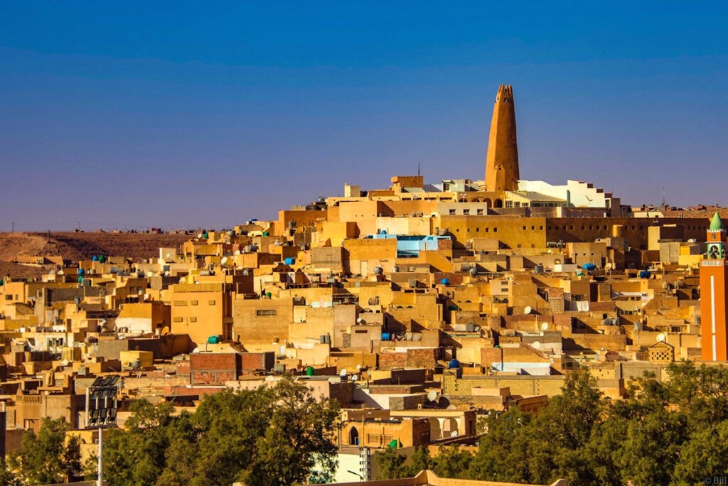 Desert town of Ghardaia, Algeria