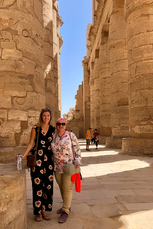 GeoEx Egypt guide Rhona Horiz