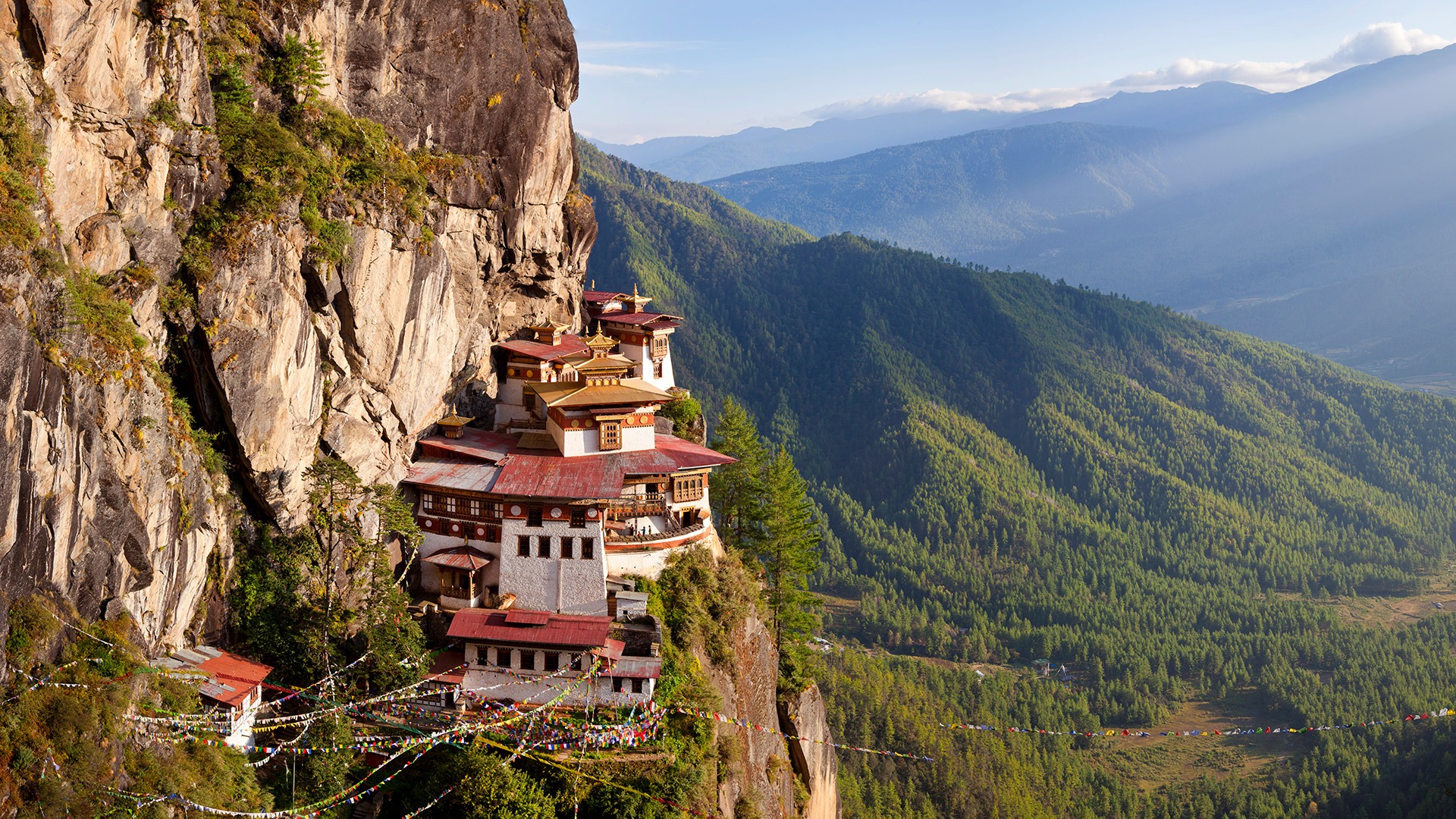 Taktsang Lhakhang Tiger's Nest Temple outside Paro, Bhutan