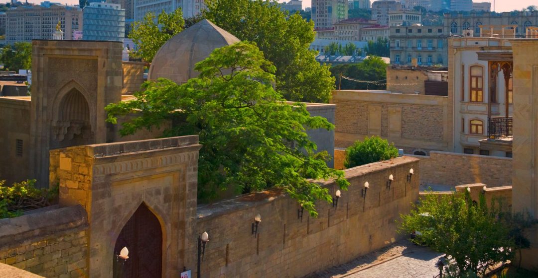 Shirvanshahs Palace Complex in the Inner City of Baku, Azerbaijan