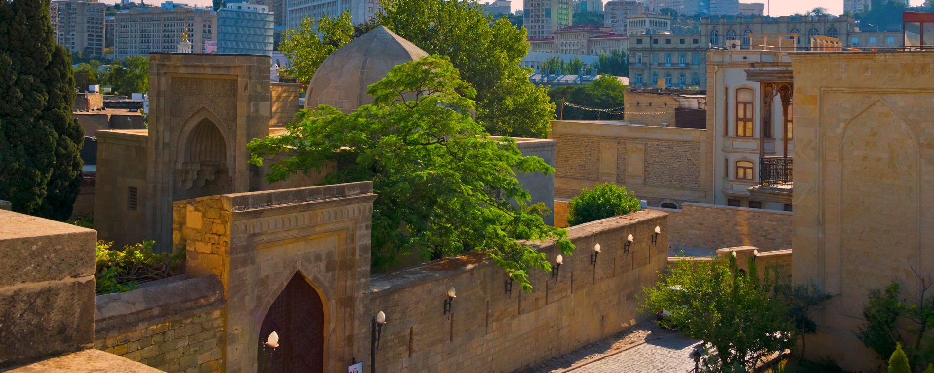 Shirvanshahs Palace Complex in the Inner City of Baku, Azerbaijan