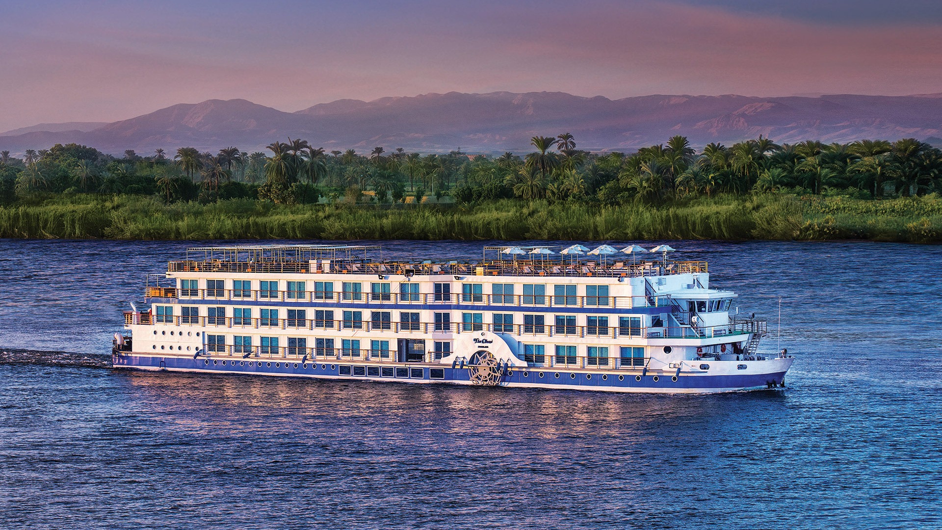 Oberoi Philae luxury river cruises on the Nile, Egypt