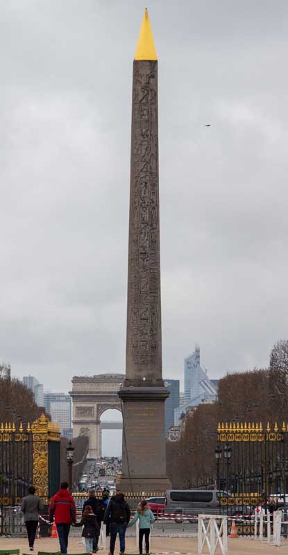 Paris Luxor obelisk