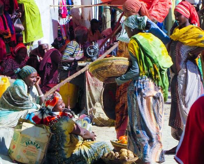 Observing market negotiations in Harar, Ethiopia with GeoEx. 