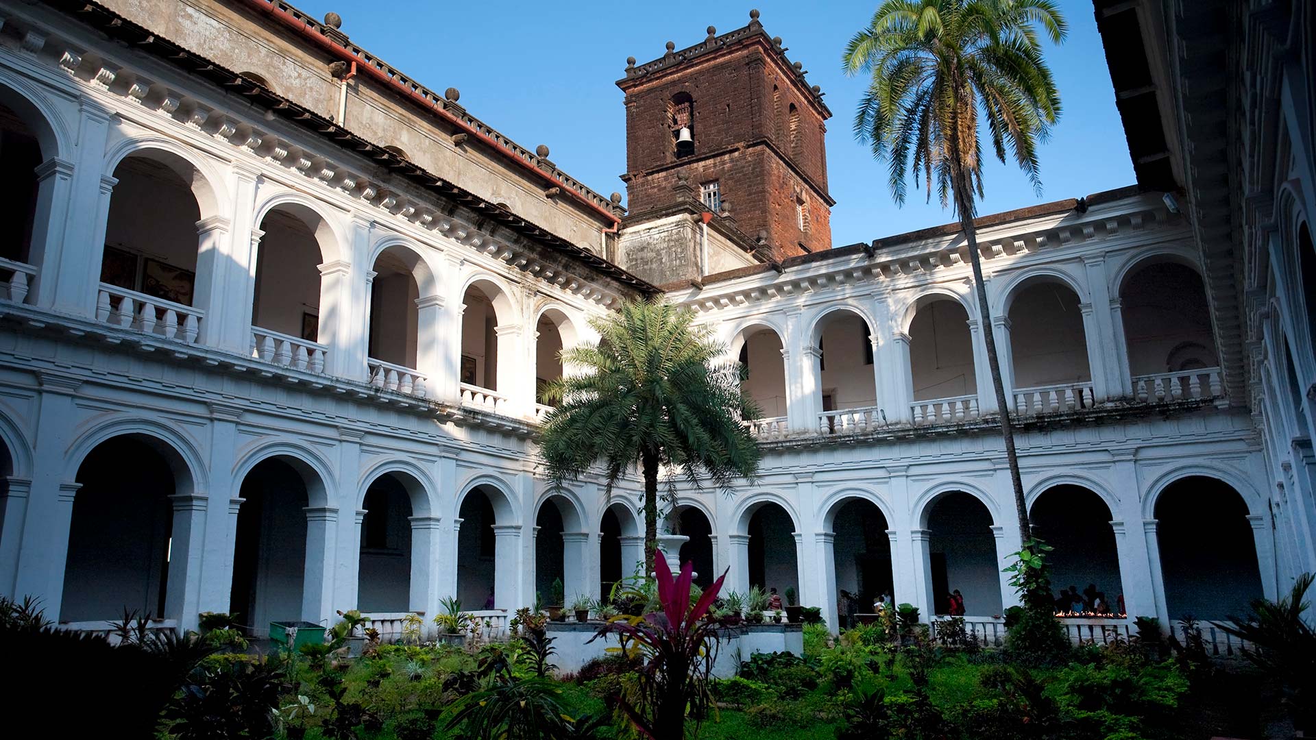 Bom Jesus Basilica in Old Goa, India