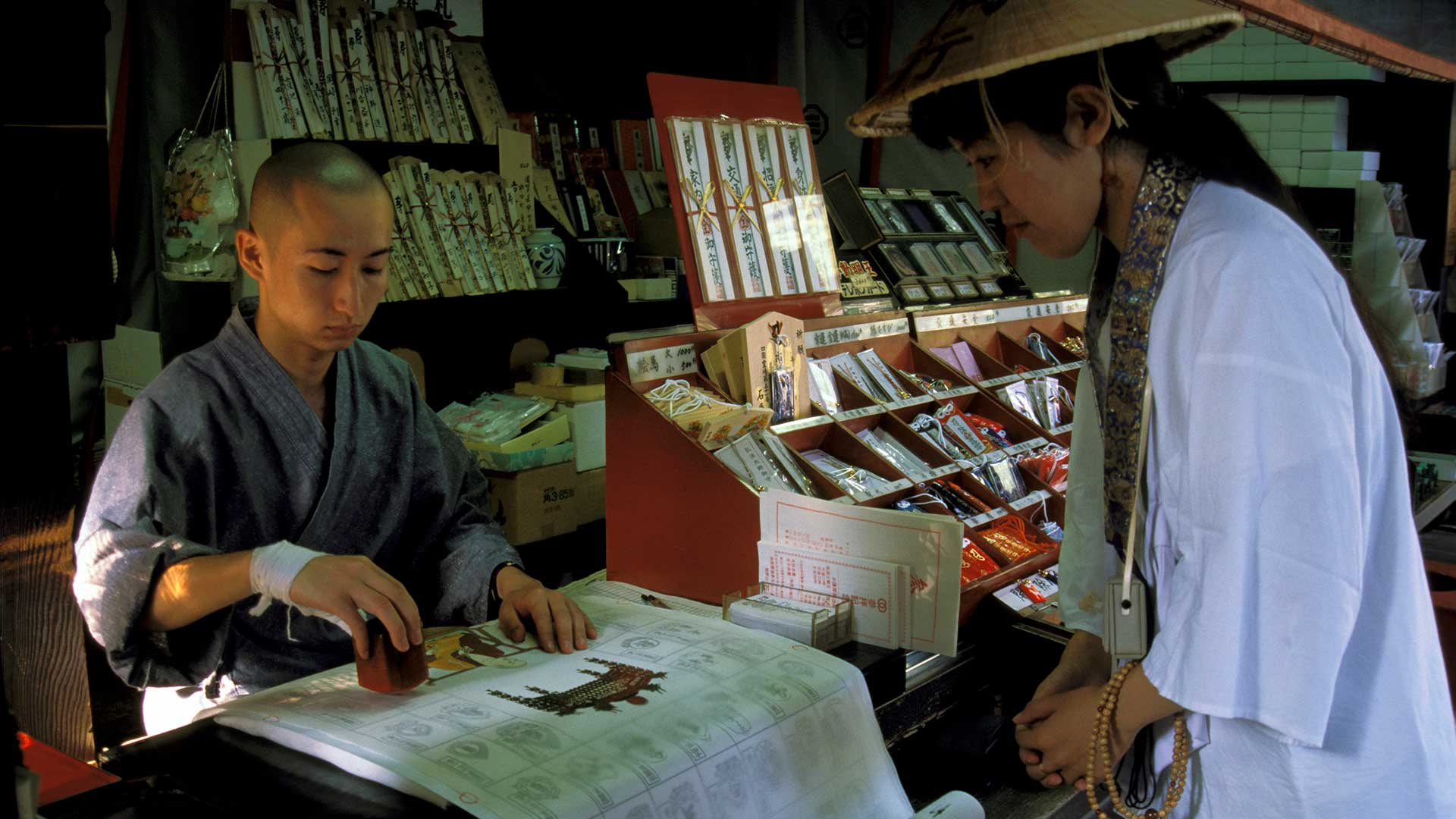 Buddhist pilgrim and monk, Matsuyama