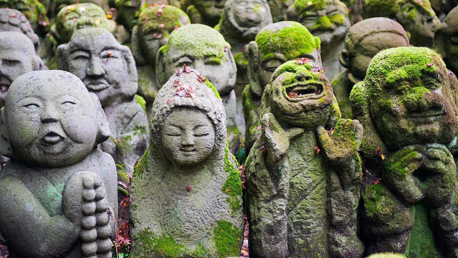 Stones from Otagi Nenbutsu dera temple