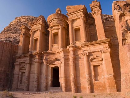 The Monastery (Al-Deir) at Petra, a UNESCO World Heritage Site, Jordan