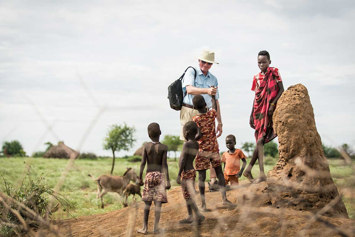 Learning traditions from the Nyangatom people.