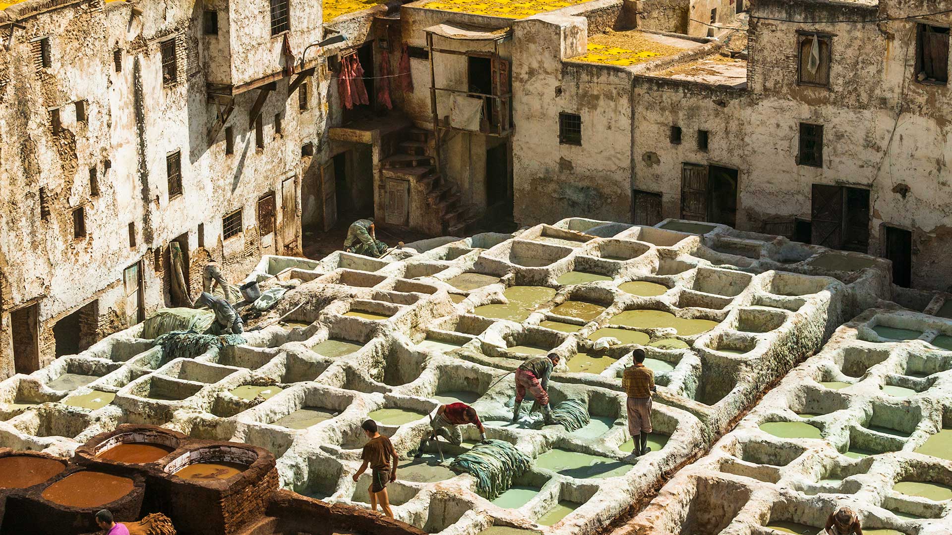 Tannery, Fes