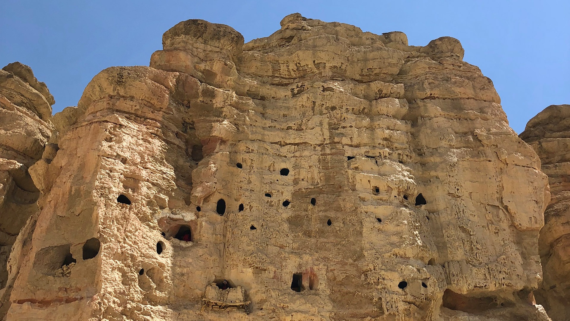 Chosar Caves near Lo Manthang, Mustang, Nepal