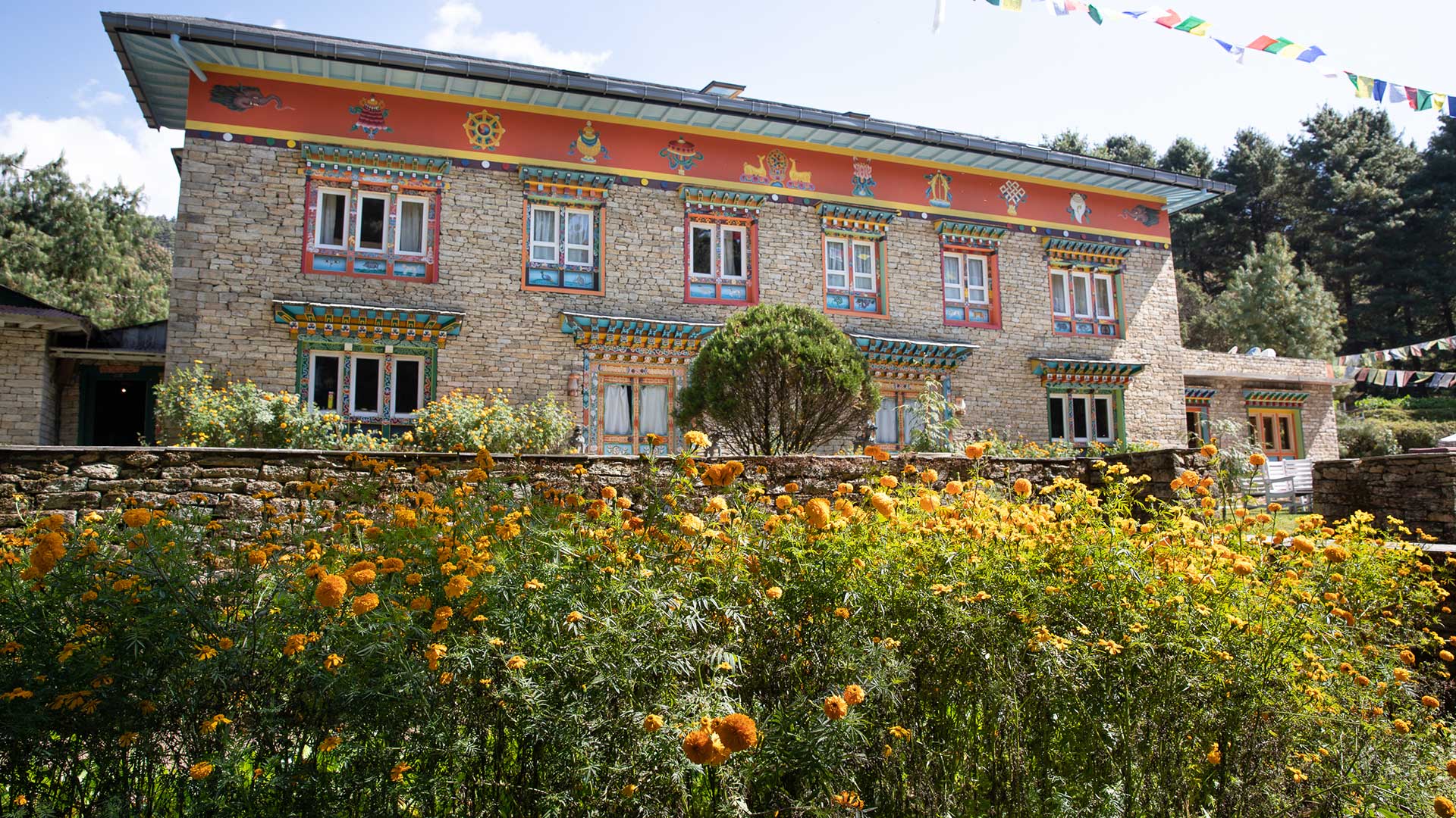 Exterior of the Happy House in Phaplu, Nepal