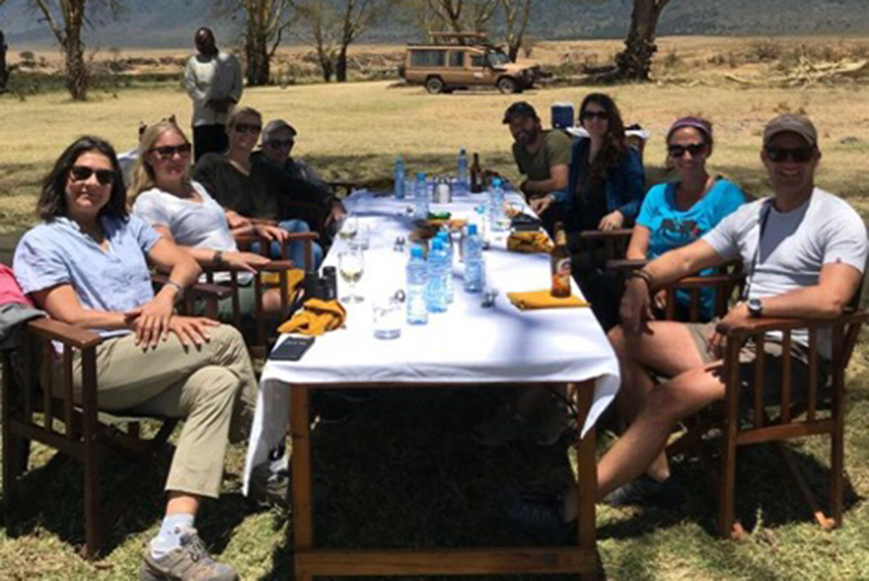 Ngorongoro crater picnic