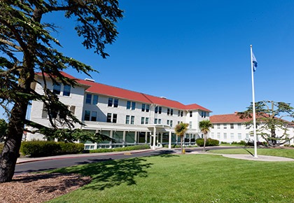 Tides Converge building in the Presidio of San Francisco