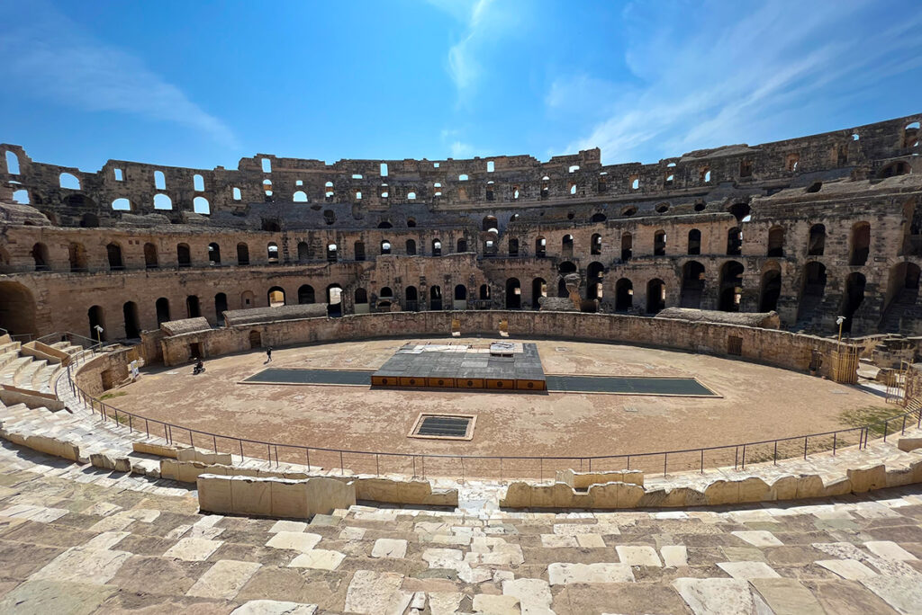 Amphitheater at El Jem, Tunisia